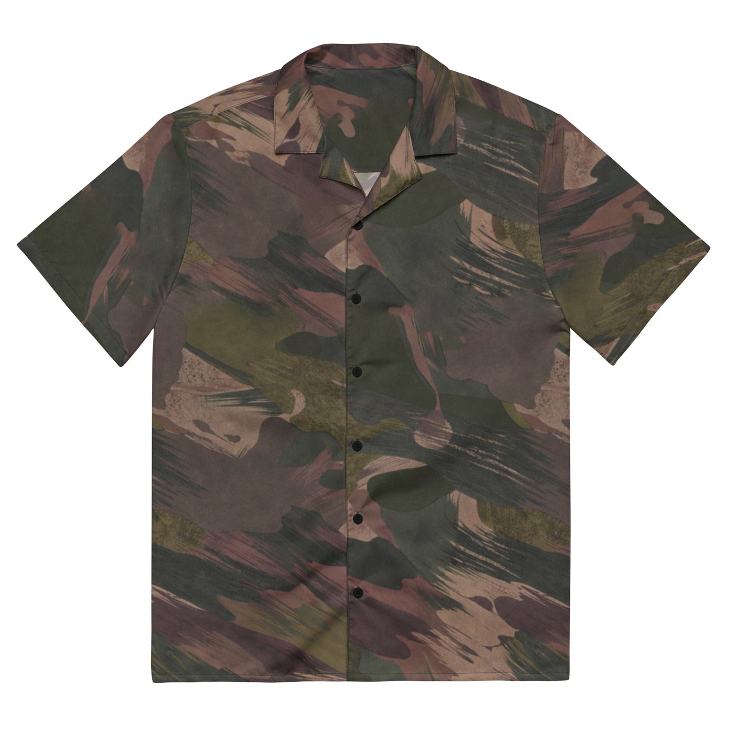 South Vietnamese DPM ARVN Airborne Brushstroke CAMO Unisex Short-Sleeve Button Shirt