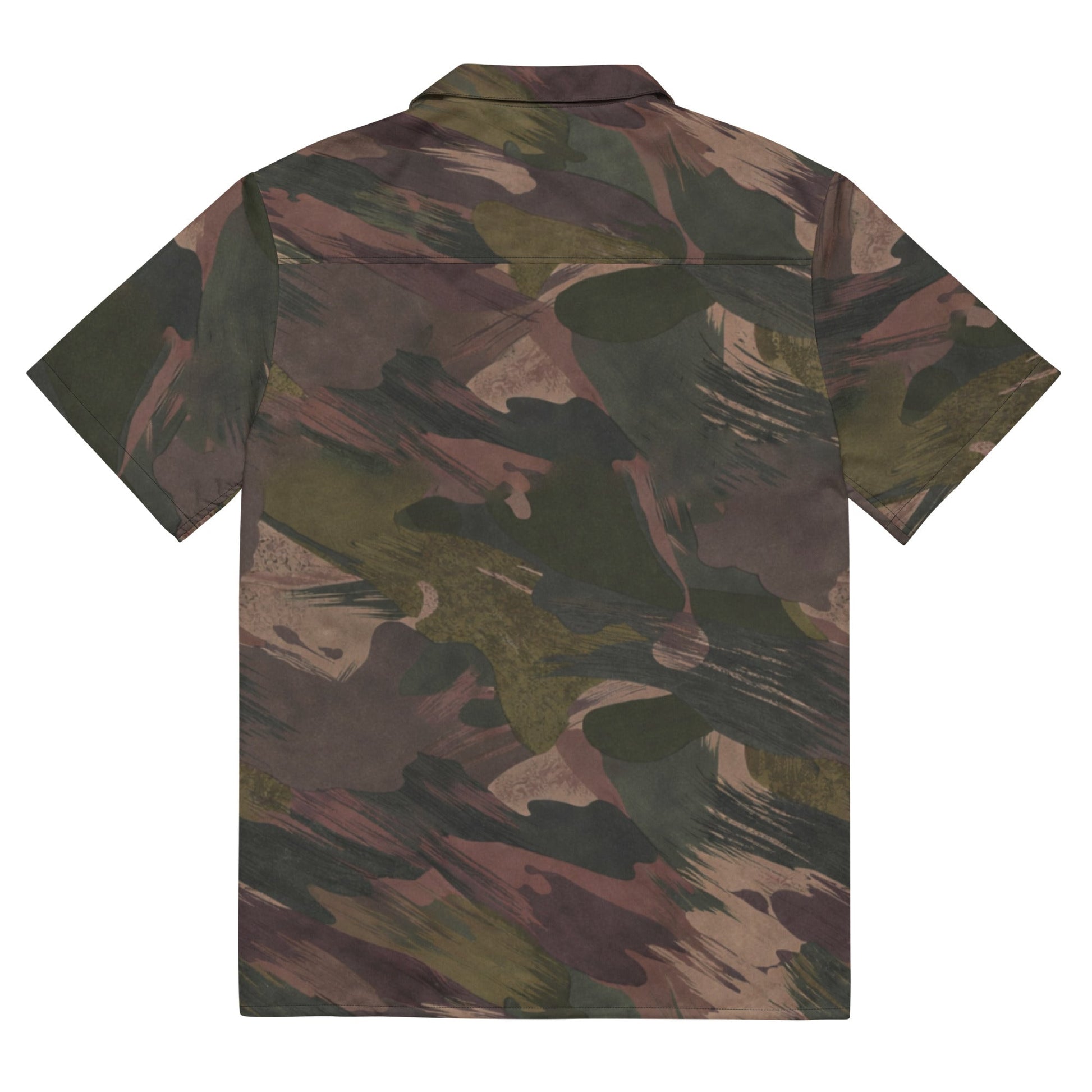 South Vietnamese DPM ARVN Airborne Brushstroke CAMO Unisex Short-Sleeve Button Shirt