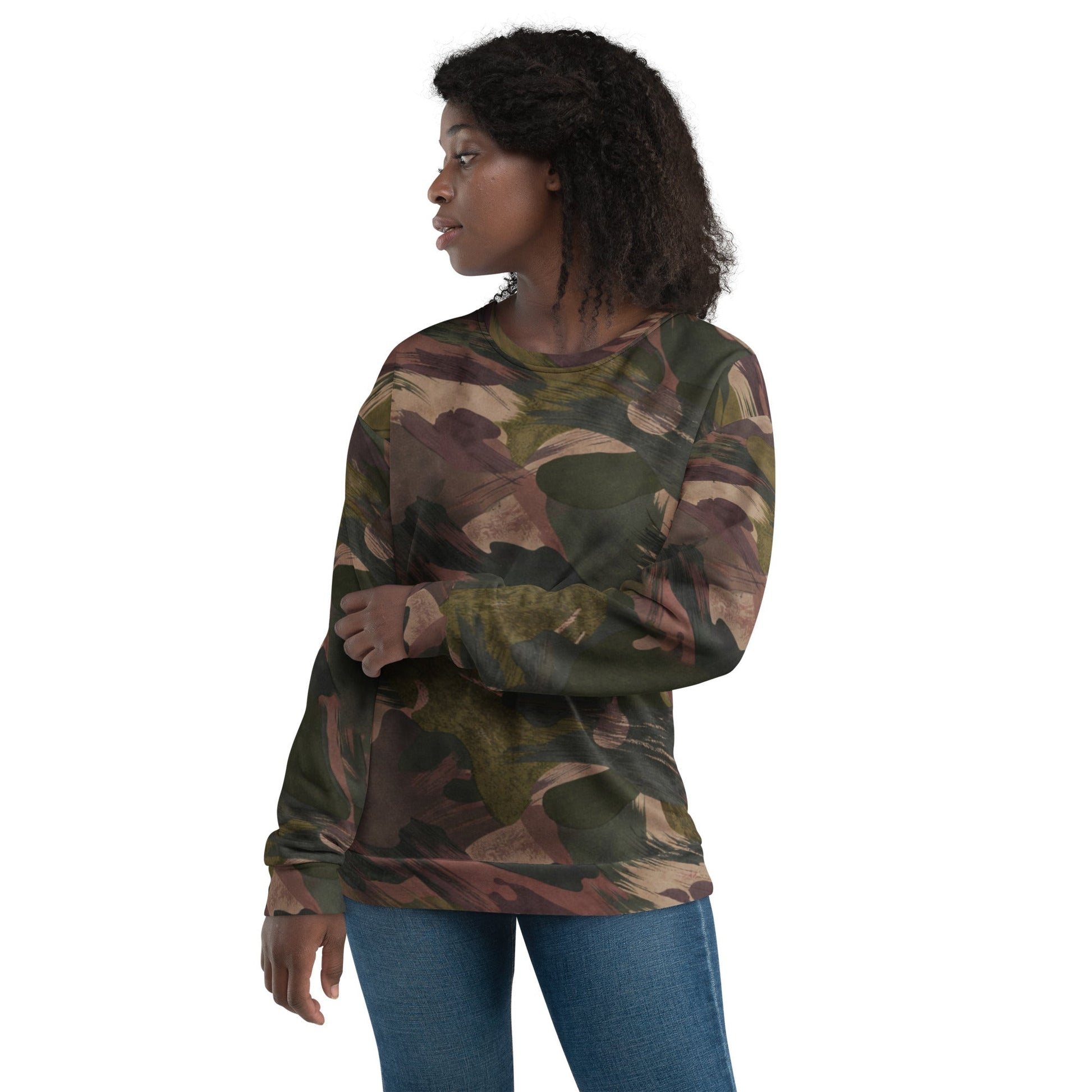 South Vietnamese DPM ARVN Airborne Brushstroke CAMO Unisex Sweatshirt
