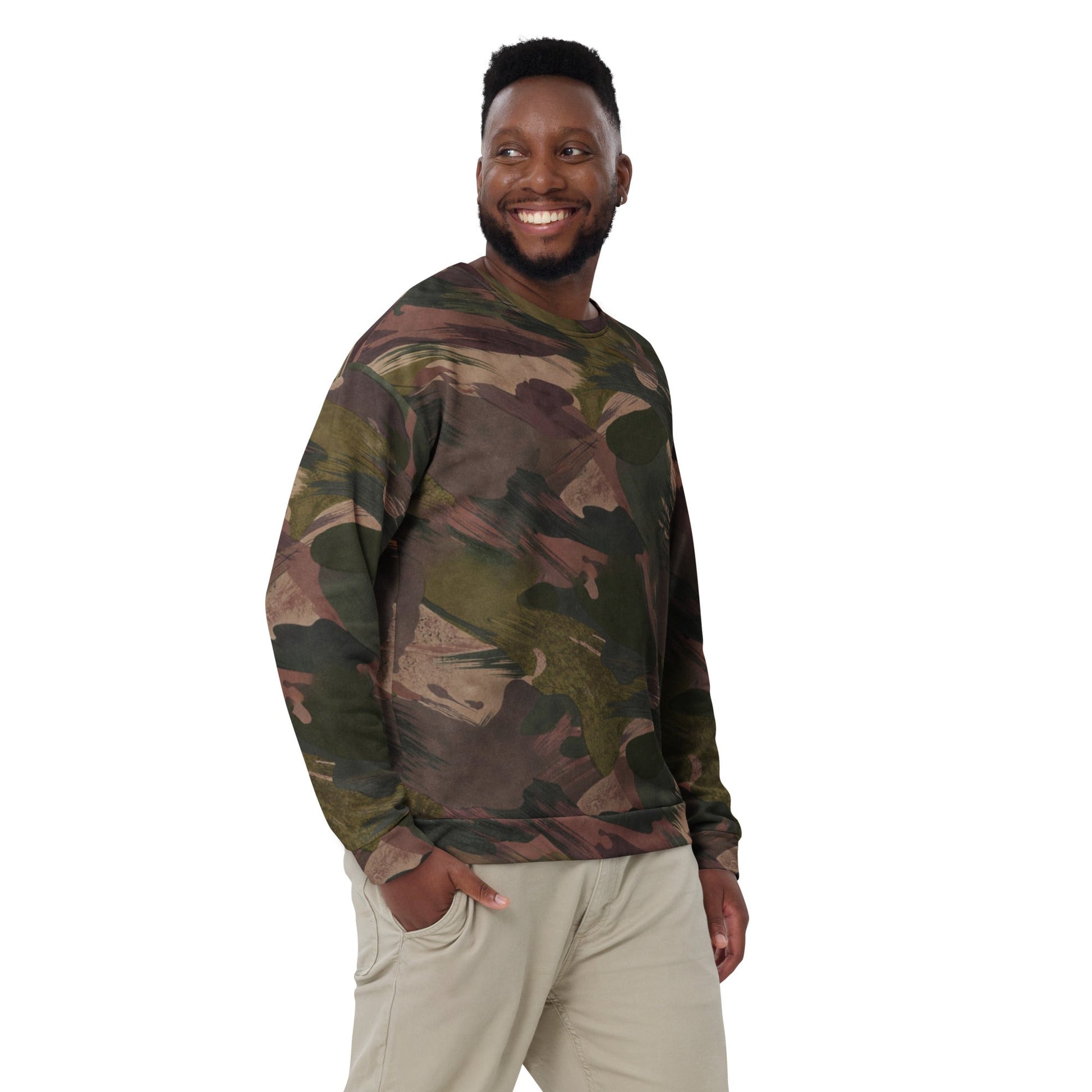 South Vietnamese DPM ARVN Airborne Brushstroke CAMO Unisex Sweatshirt