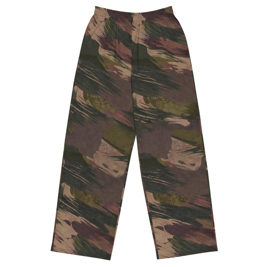South Vietnamese DPM ARVN Airborne Brushstroke CAMO Unisex Wide-Leg Leisure Pants - 2XS