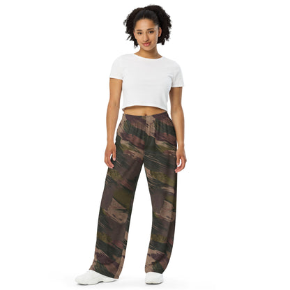 South Vietnamese DPM ARVN Airborne Brushstroke CAMO Unisex Wide-Leg Leisure Pants