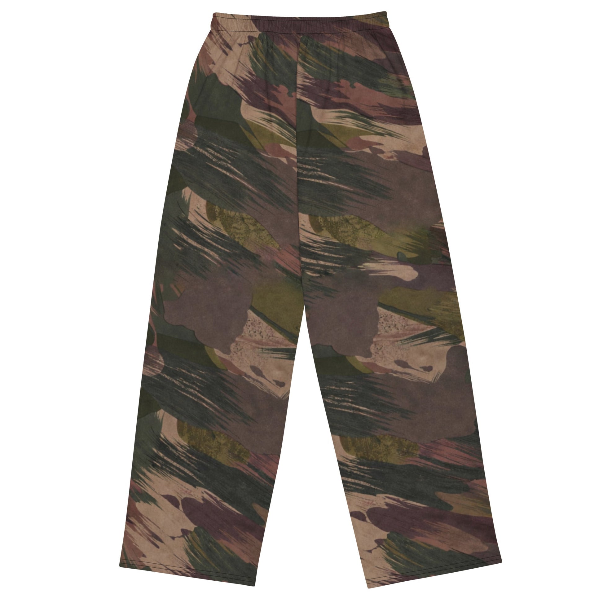 South Vietnamese DPM ARVN Airborne Brushstroke CAMO Unisex Wide-Leg Leisure Pants