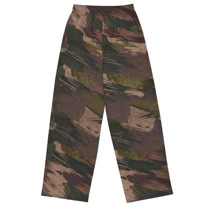 South Vietnamese DPM ARVN Airborne Brushstroke CAMO Unisex Wide-Leg Leisure Pants