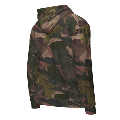 South Vietnamese DPM ARVN Airborne Brushstroke CAMO Unisex Zip Hoodie
