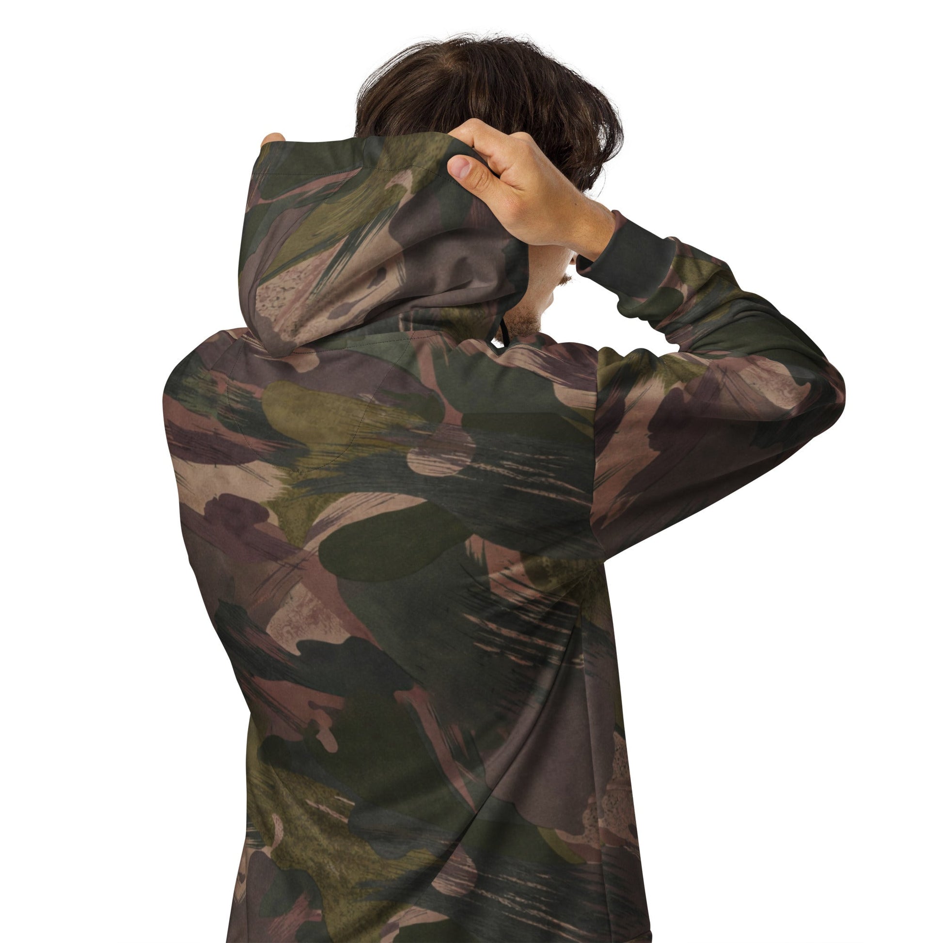 South Vietnamese DPM ARVN Airborne Brushstroke CAMO Unisex Zip Hoodie