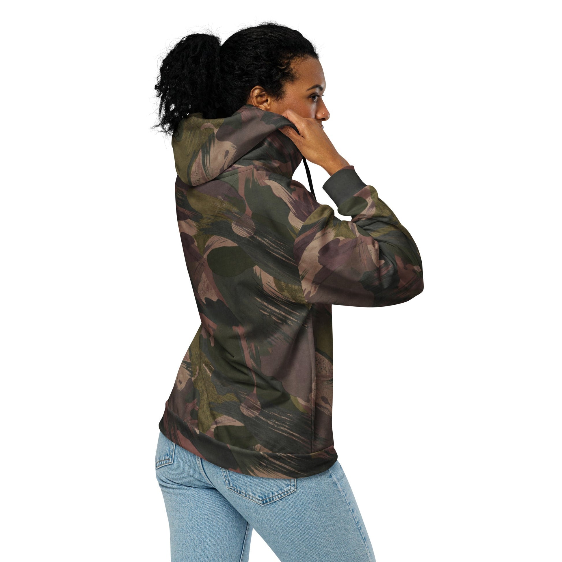 South Vietnamese DPM ARVN Airborne Brushstroke CAMO Unisex Zip Hoodie