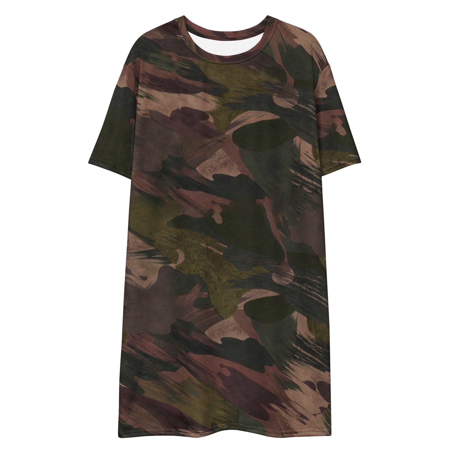 South Vietnamese DPM ARVN Airborne Brushstroke CAMO Womens T-Shirt Dress