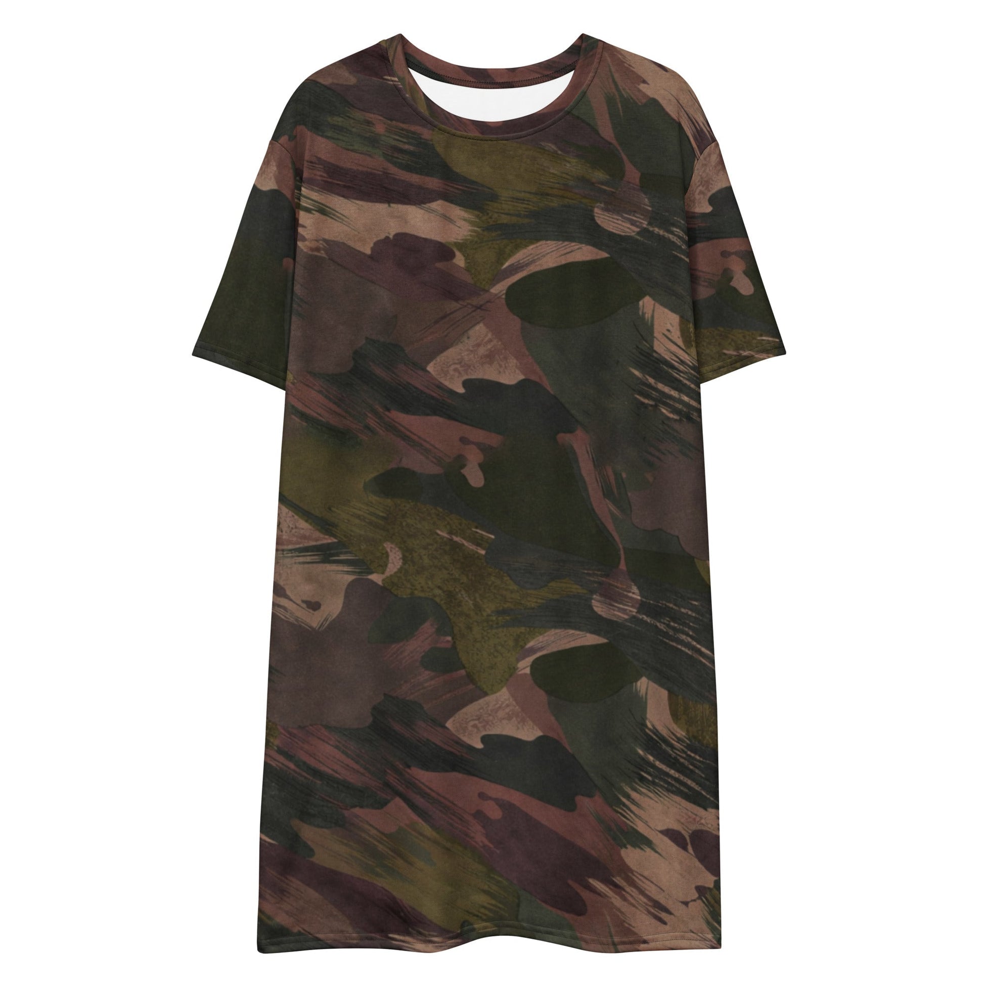 South Vietnamese DPM ARVN Airborne Brushstroke CAMO Womens T-Shirt Dress