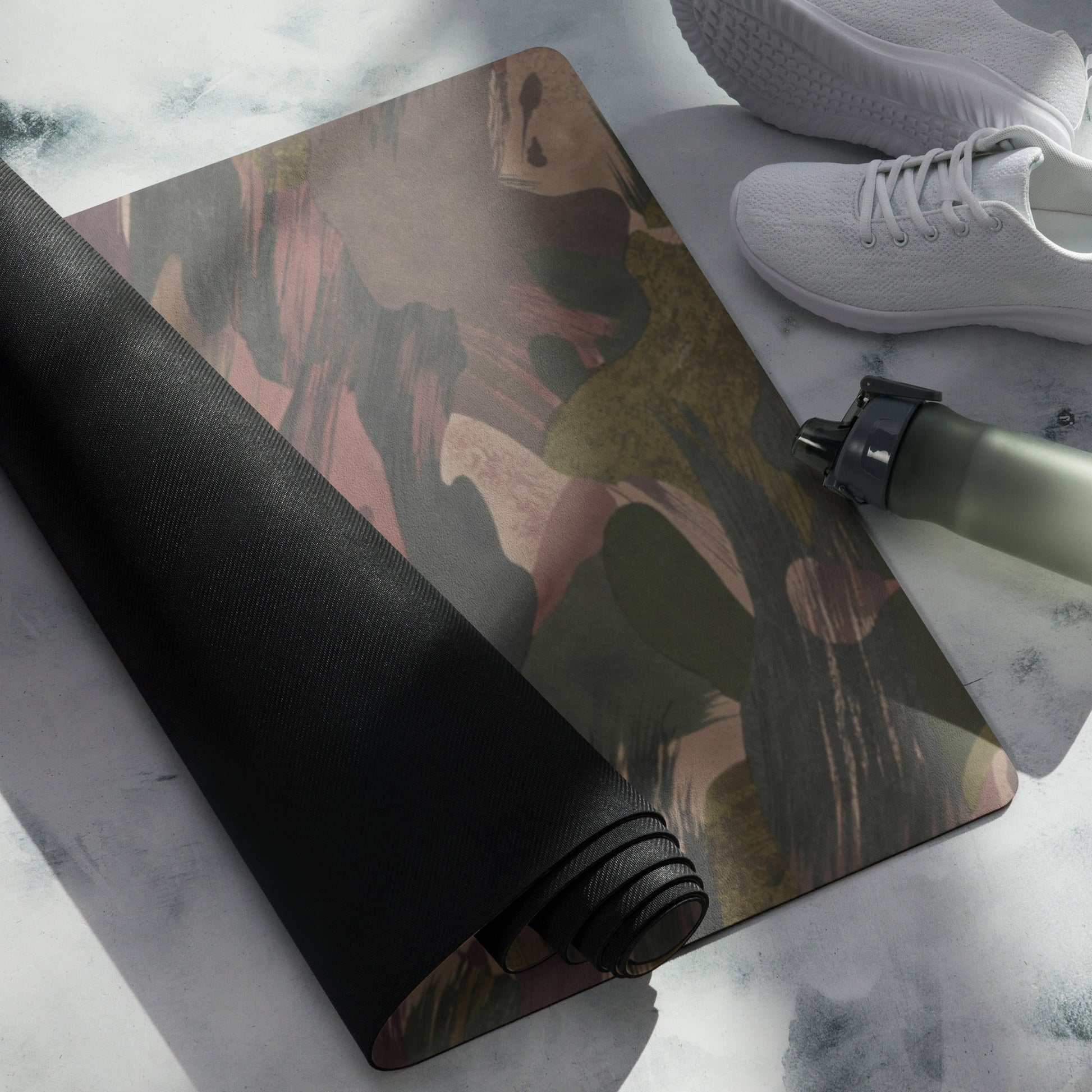 South Vietnamese DPM ARVN Airborne Brushstroke CAMO Yoga Mat