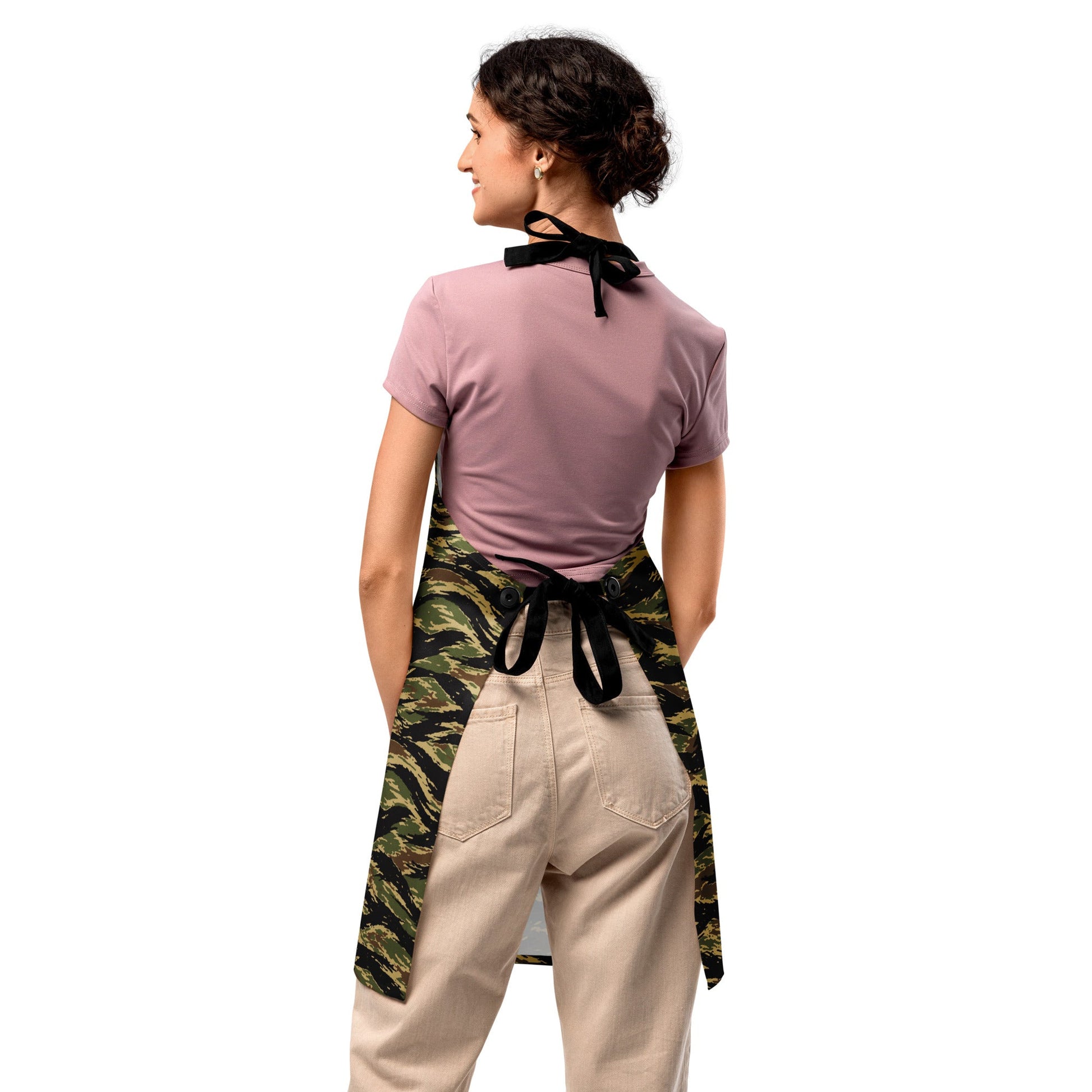South Vietnamese Early War Tiger Stripe CAMO Apron