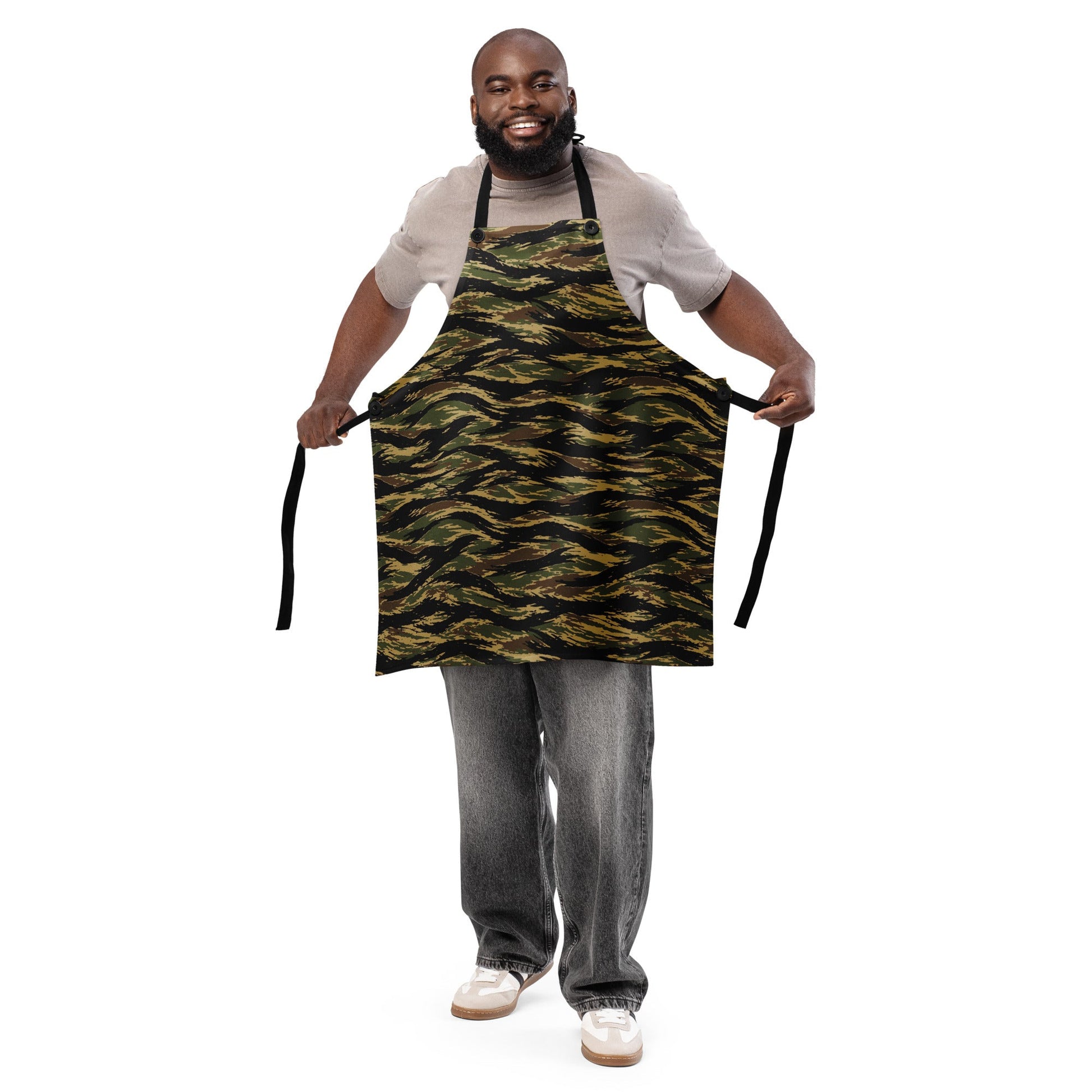South Vietnamese Early War Tiger Stripe CAMO Apron