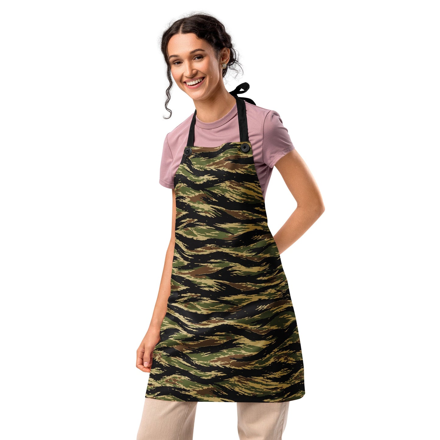 South Vietnamese Early War Tiger Stripe CAMO Apron