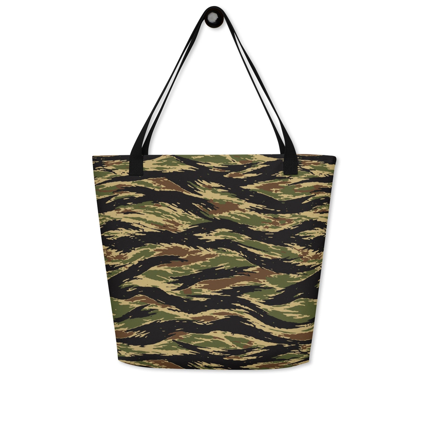 South Vietnamese Early War Tiger Stripe CAMO Large Tote Bag