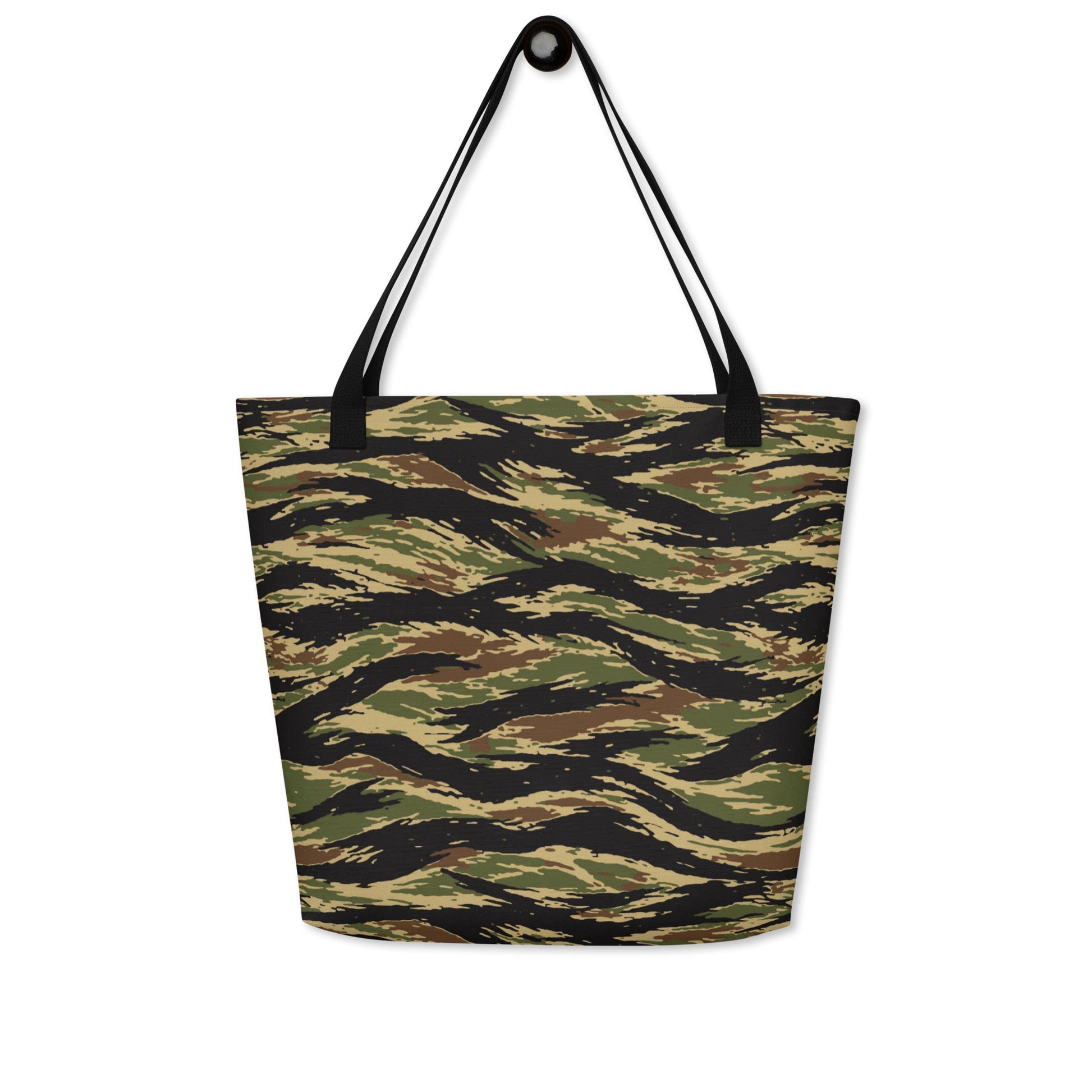 South Vietnamese Early War Tiger Stripe CAMO Large Tote Bag