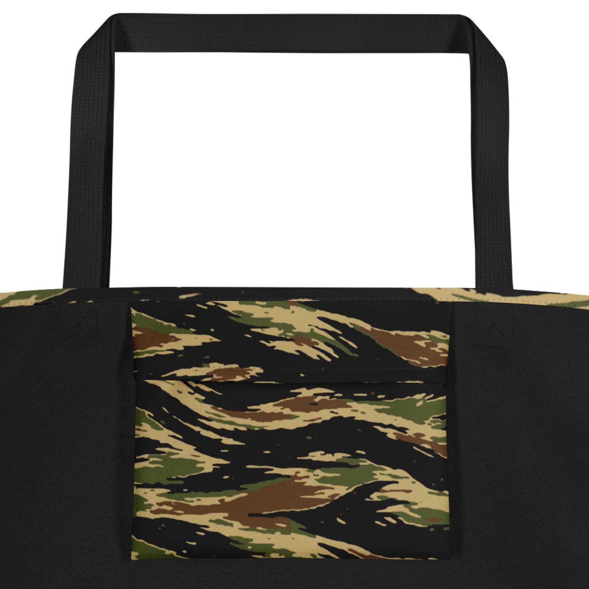 South Vietnamese Early War Tiger Stripe CAMO Large Tote Bag