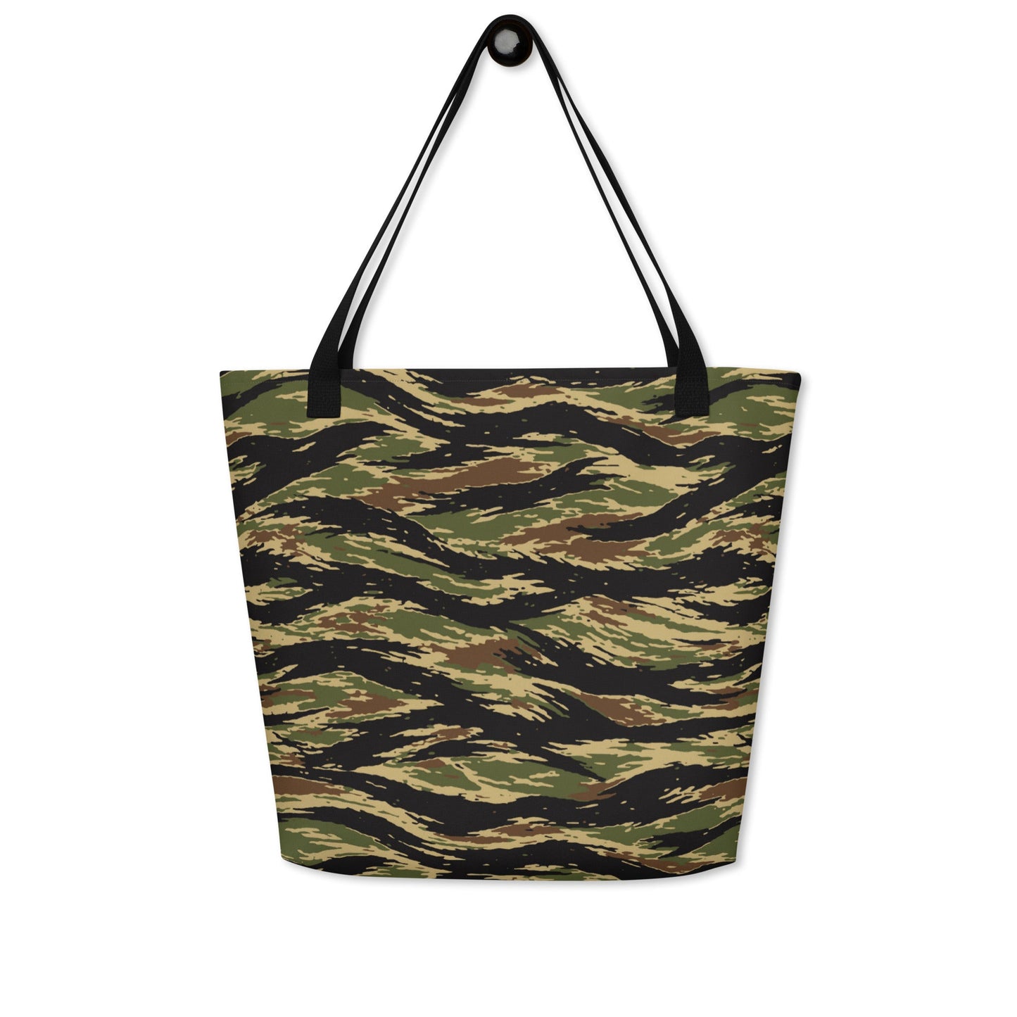 South Vietnamese Early War Tiger Stripe CAMO Large Tote Bag