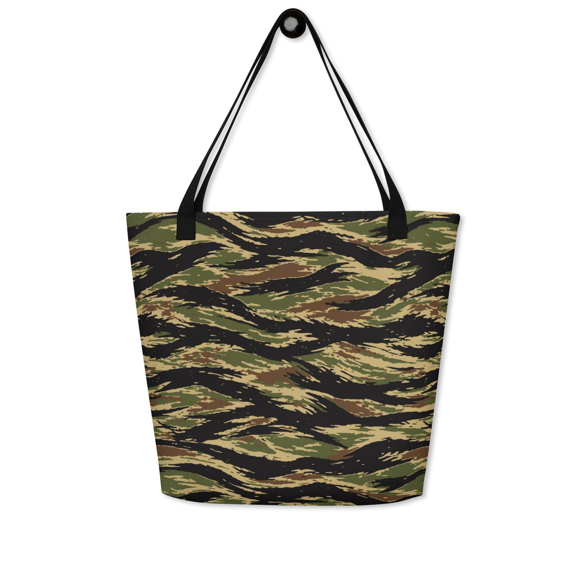 South Vietnamese Early War Tiger Stripe CAMO Large Tote Bag