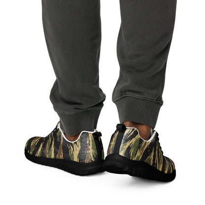 South Vietnamese Early War Tiger Stripe CAMO Mens Athletic Shoes