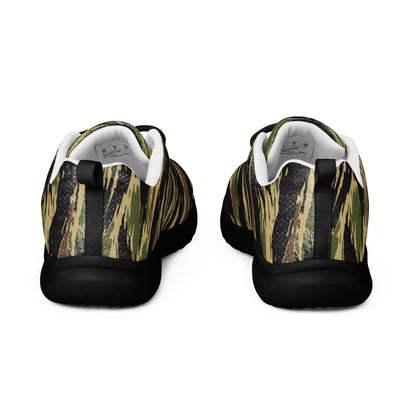 South Vietnamese Early War Tiger Stripe CAMO Mens Athletic Shoes