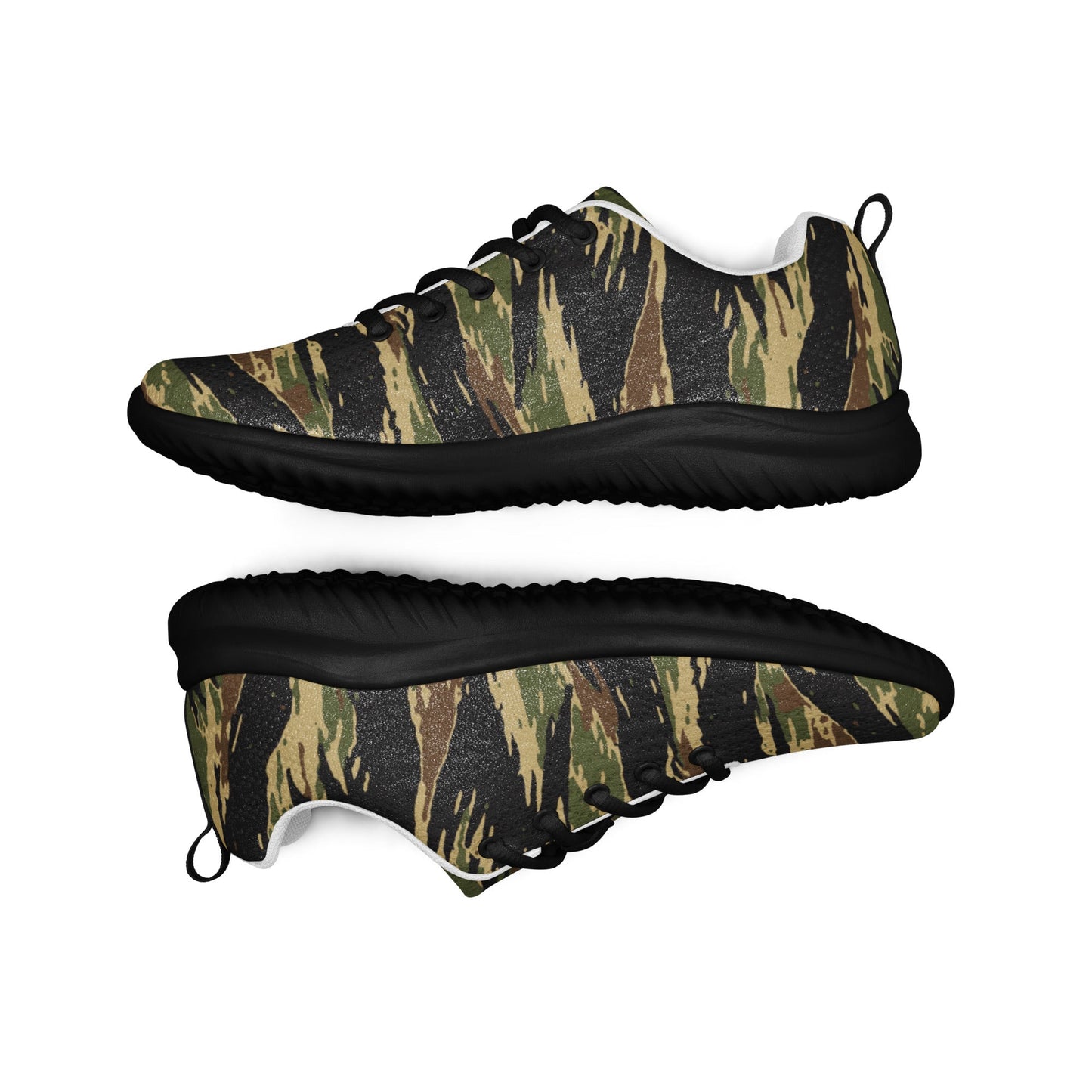 South Vietnamese Early War Tiger Stripe CAMO Mens Athletic Shoes
