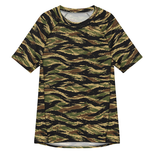 South Vietnamese Early War Tiger Stripe CAMO men’s rash guard - 2XS