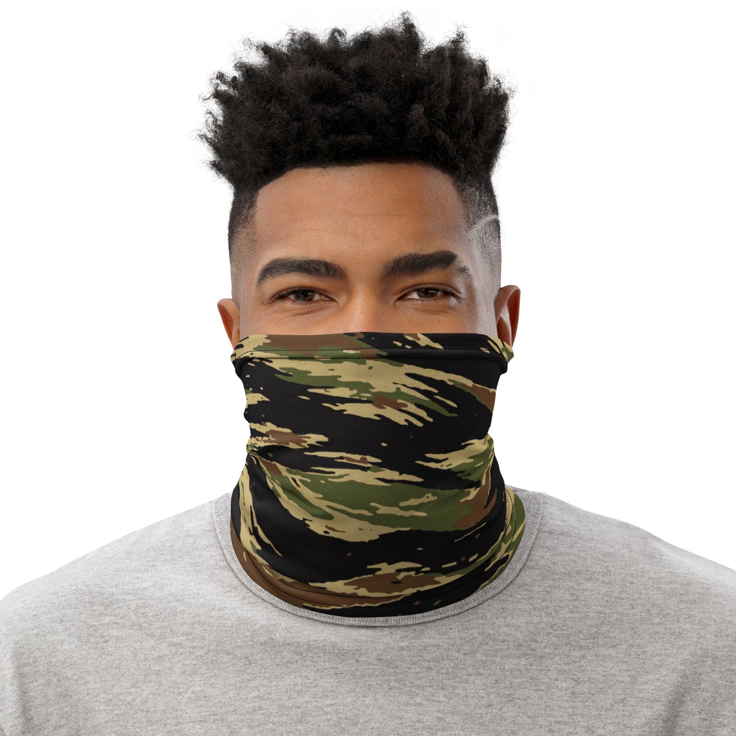 South Vietnamese Early War Tiger Stripe CAMO Neck Gaiter - Gaiters