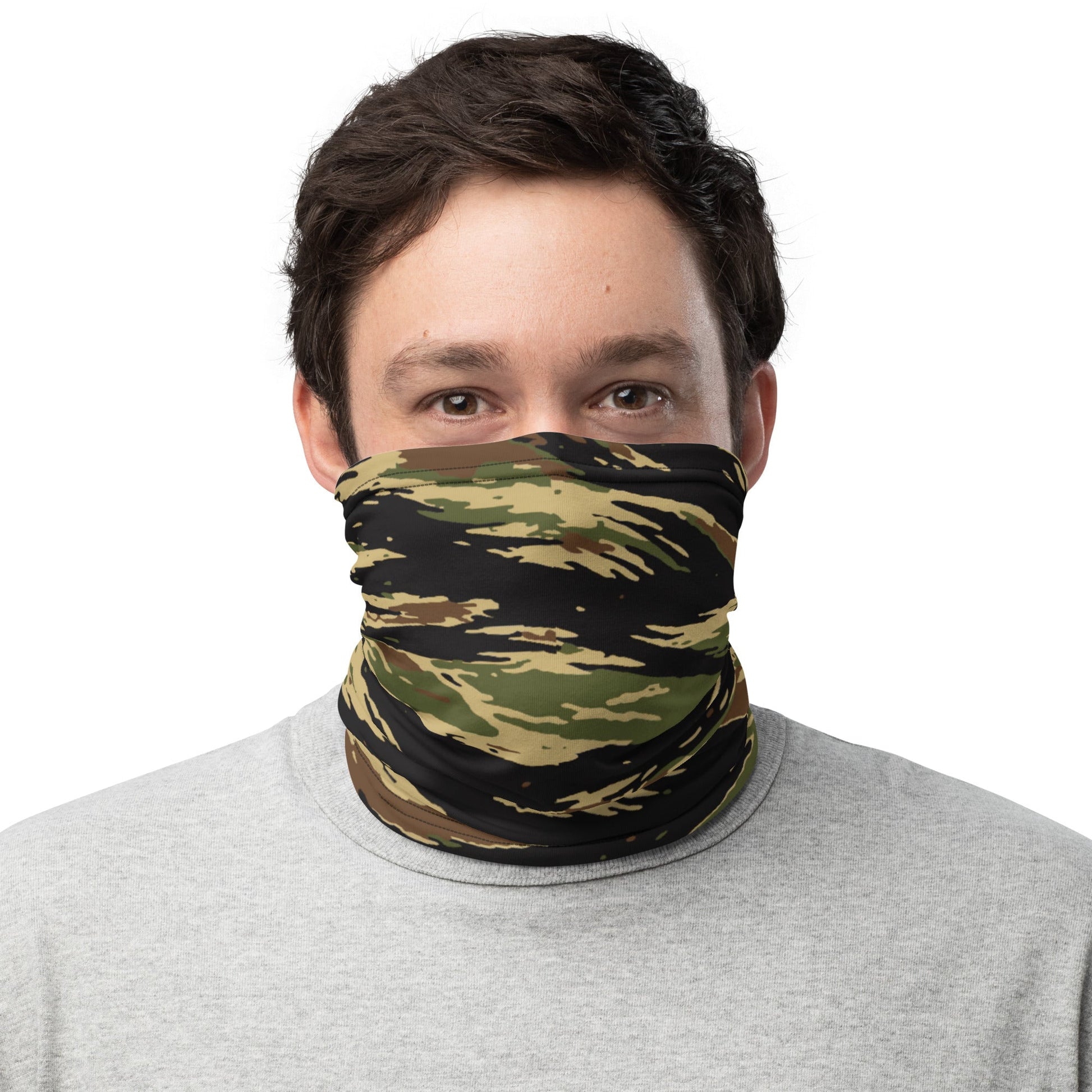 South Vietnamese Early War Tiger Stripe CAMO Neck Gaiter - Gaiters