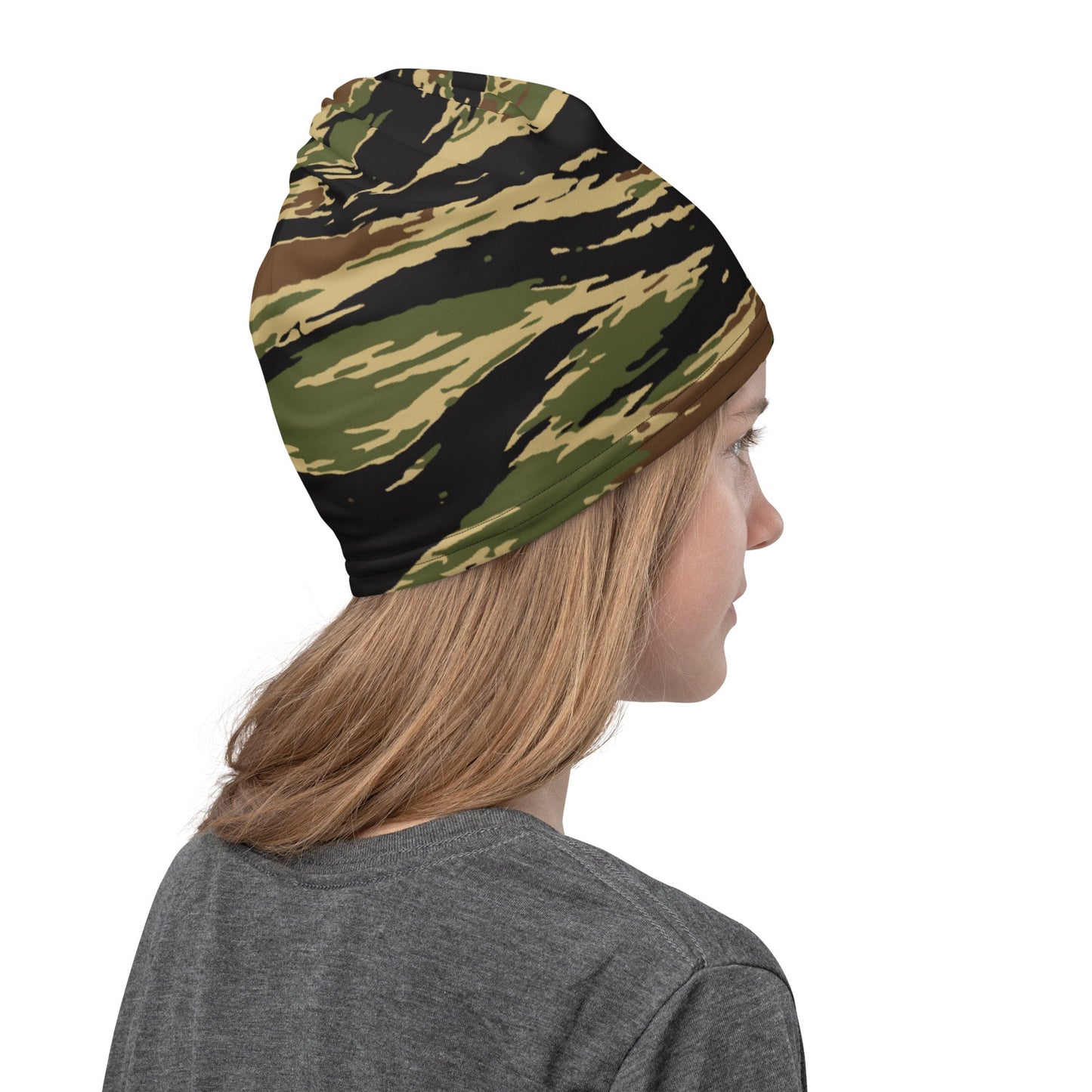 South Vietnamese Early War Tiger Stripe CAMO Neck Gaiter - Gaiters