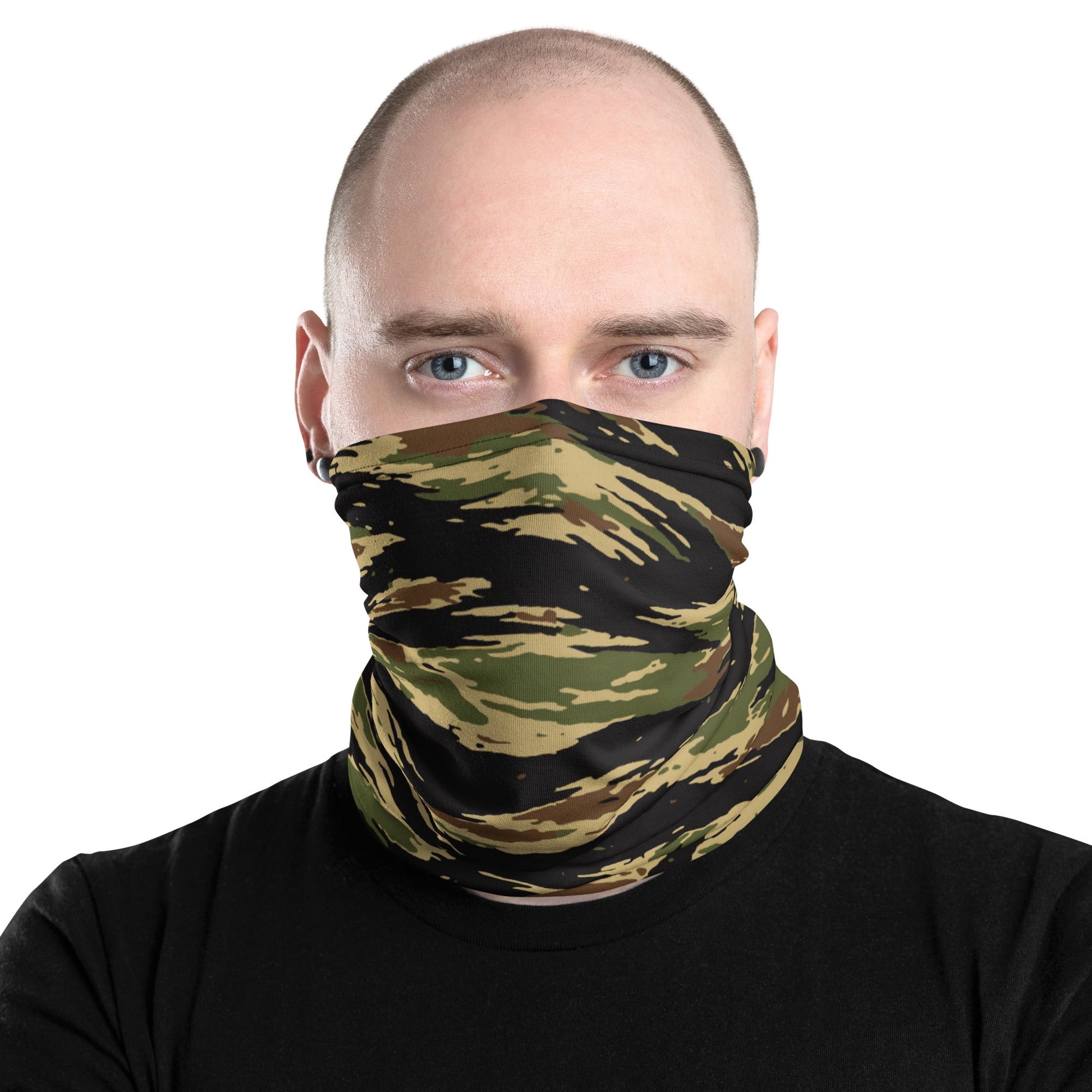 South Vietnamese Early War Tiger Stripe CAMO Neck Gaiter - Gaiters