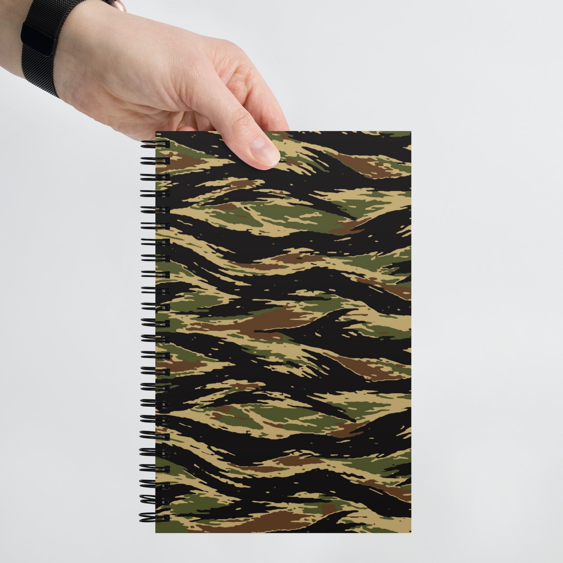 South Vietnamese Early War Tiger Stripe CAMO Spiral Notebook