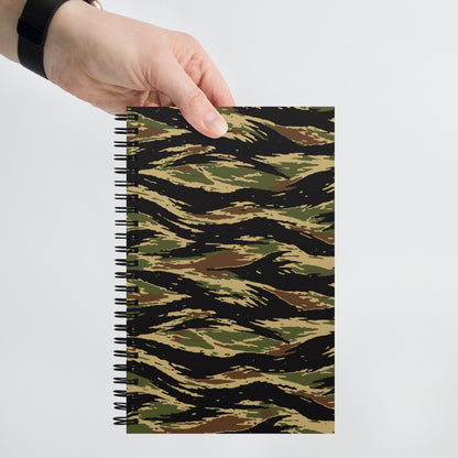 South Vietnamese Early War Tiger Stripe CAMO Spiral Notebook