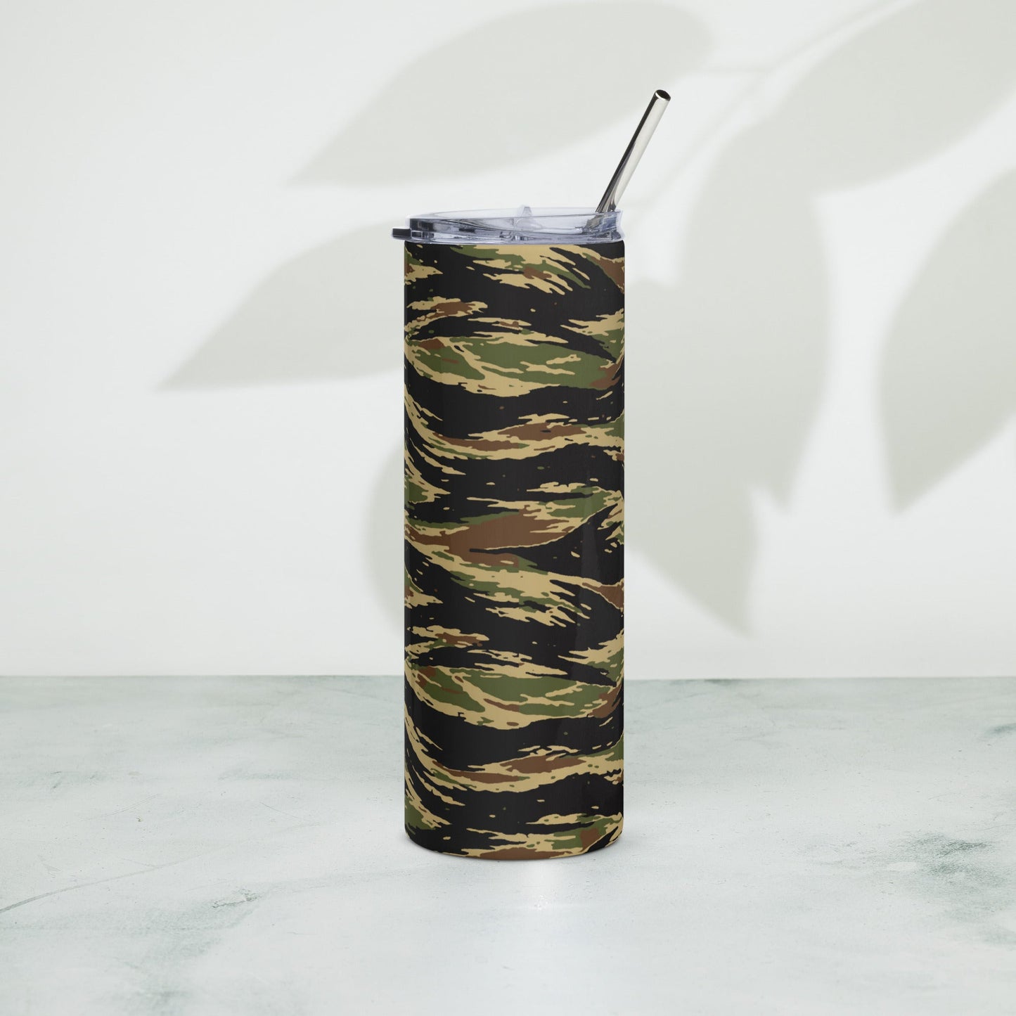 South Vietnamese Early War Tiger Stripe CAMO Stainless Steel Tumbler