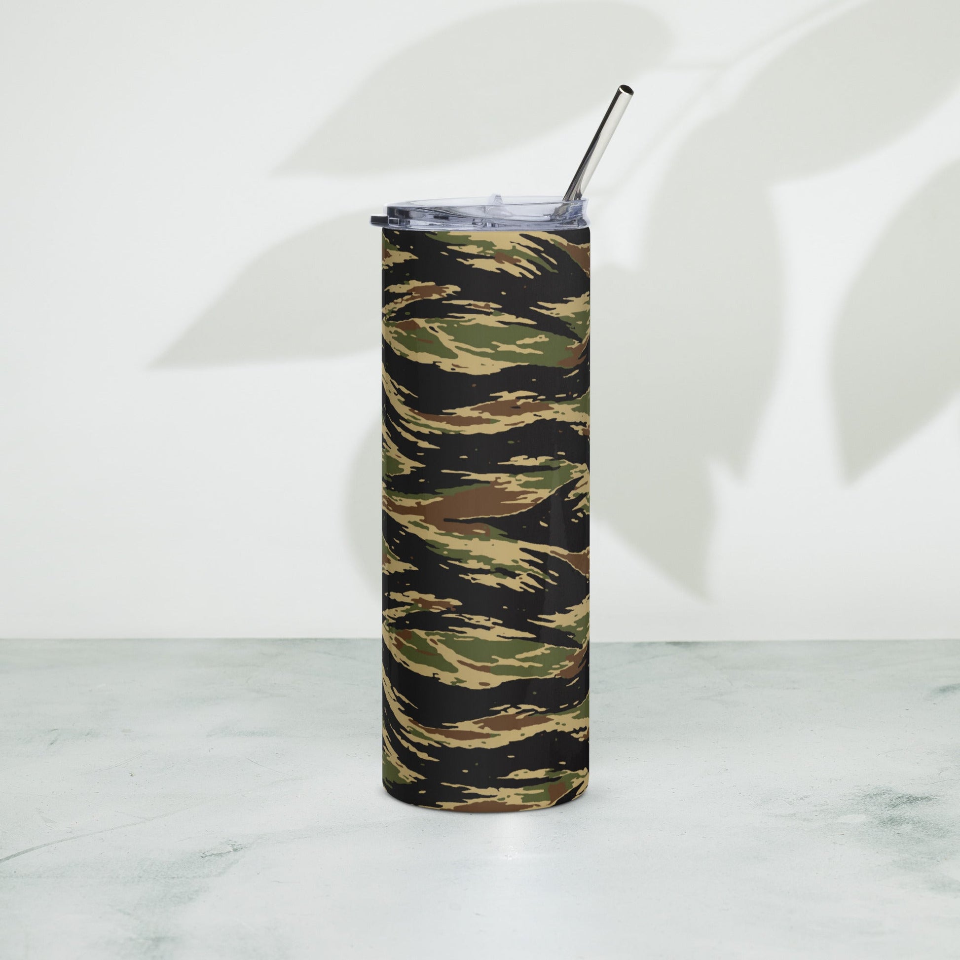 South Vietnamese Early War Tiger Stripe CAMO Stainless Steel Tumbler