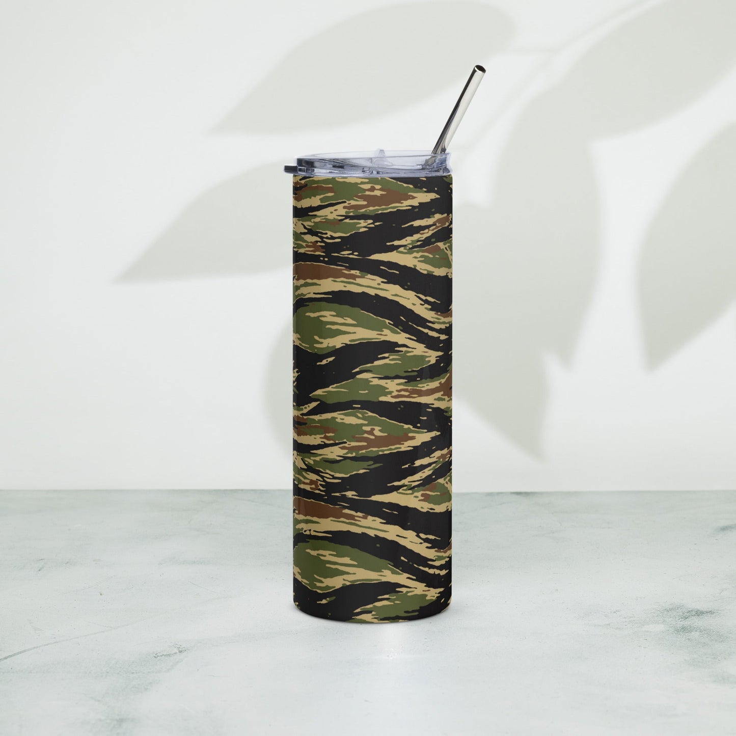 South Vietnamese Early War Tiger Stripe CAMO Stainless Steel Tumbler