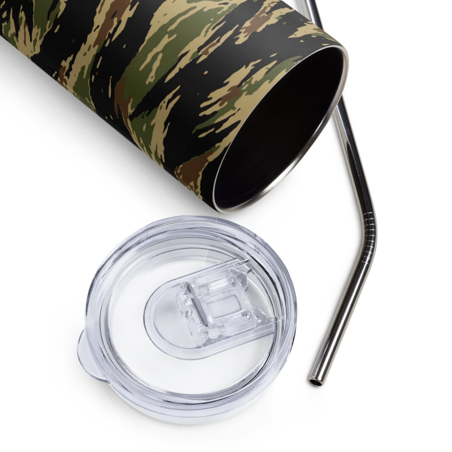South Vietnamese Early War Tiger Stripe CAMO Stainless Steel Tumbler