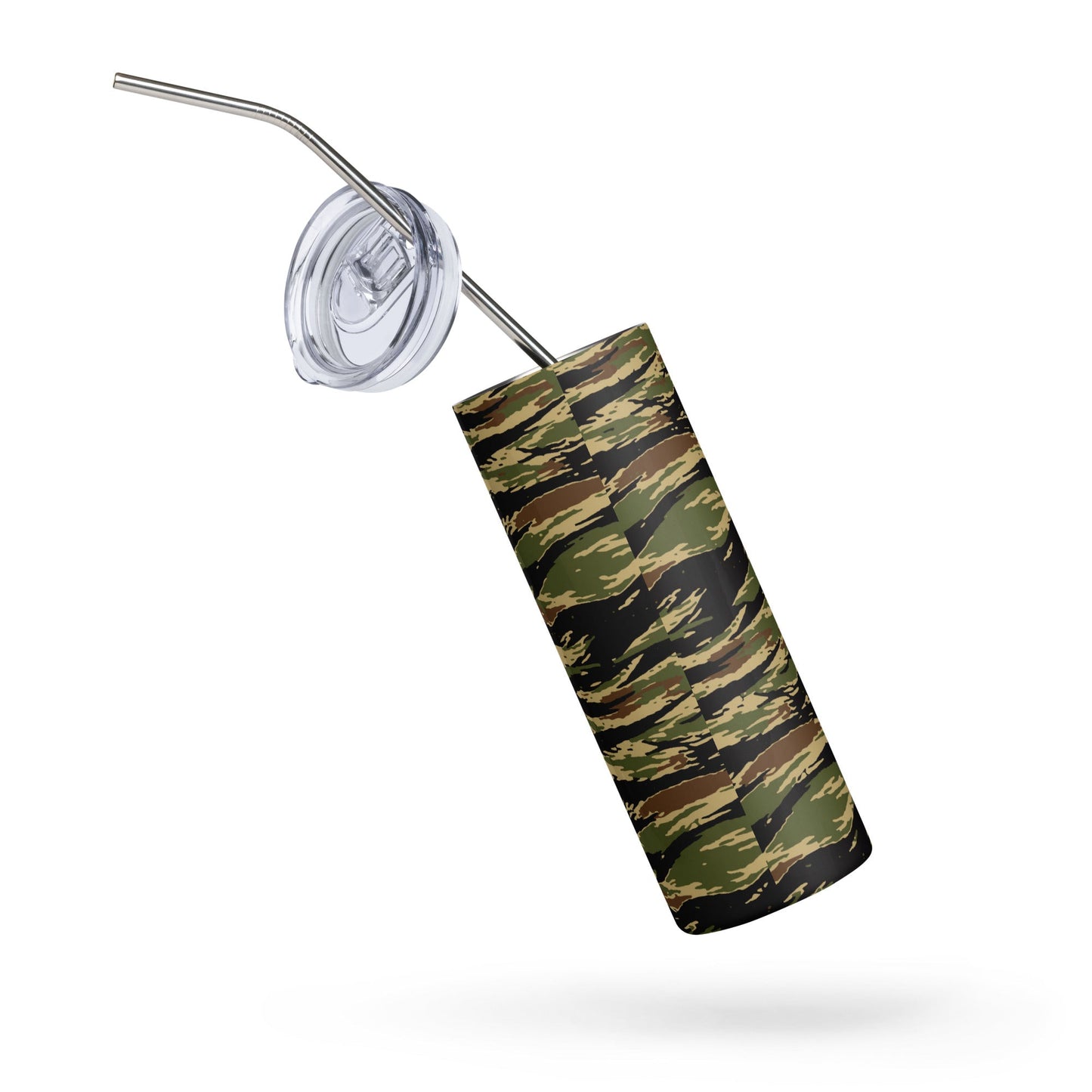 South Vietnamese Early War Tiger Stripe CAMO Stainless Steel Tumbler