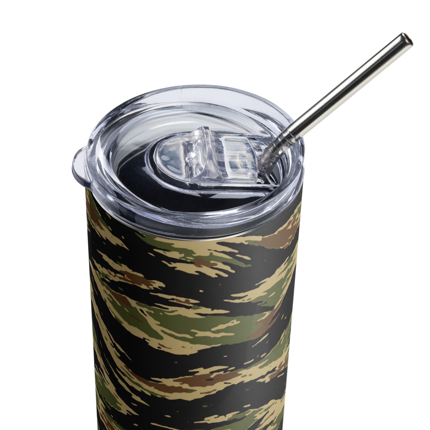 South Vietnamese Early War Tiger Stripe CAMO Stainless Steel Tumbler