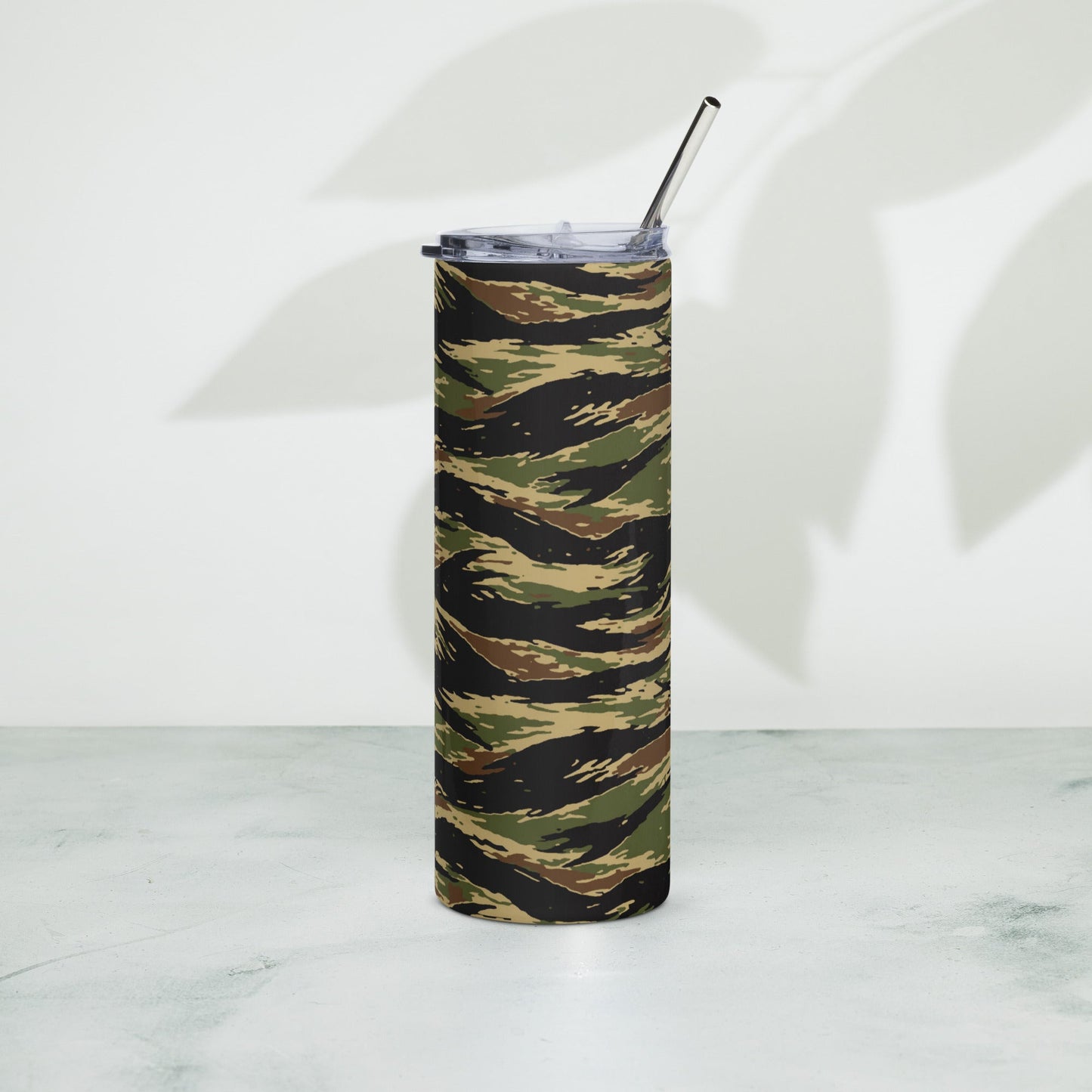 South Vietnamese Early War Tiger Stripe CAMO Stainless Steel Tumbler