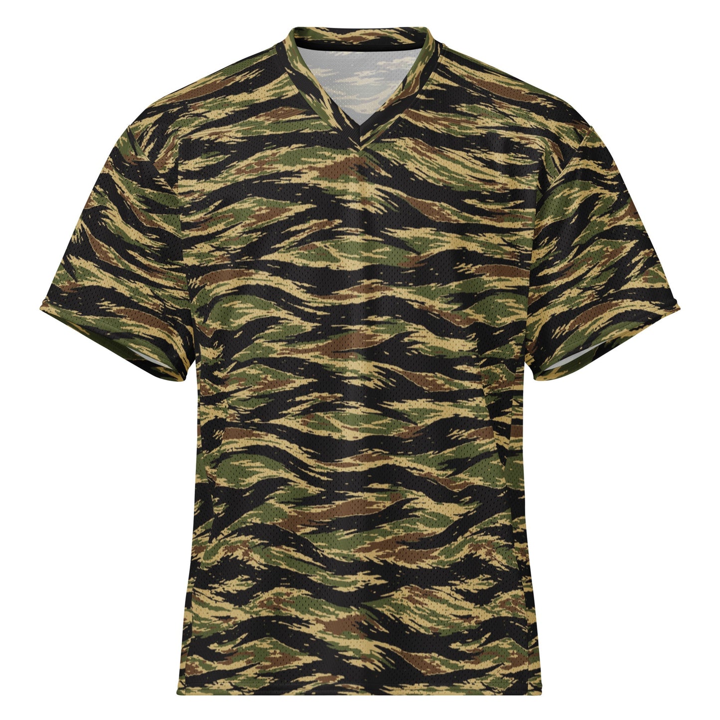 South Vietnamese Early War Tiger Stripe CAMO Unisex American Football Jersey - 2XS