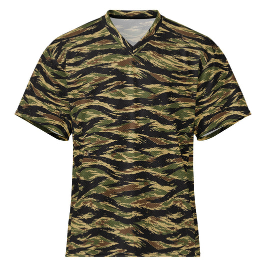 South Vietnamese Early War Tiger Stripe CAMO Unisex American Football Jersey - 2XS