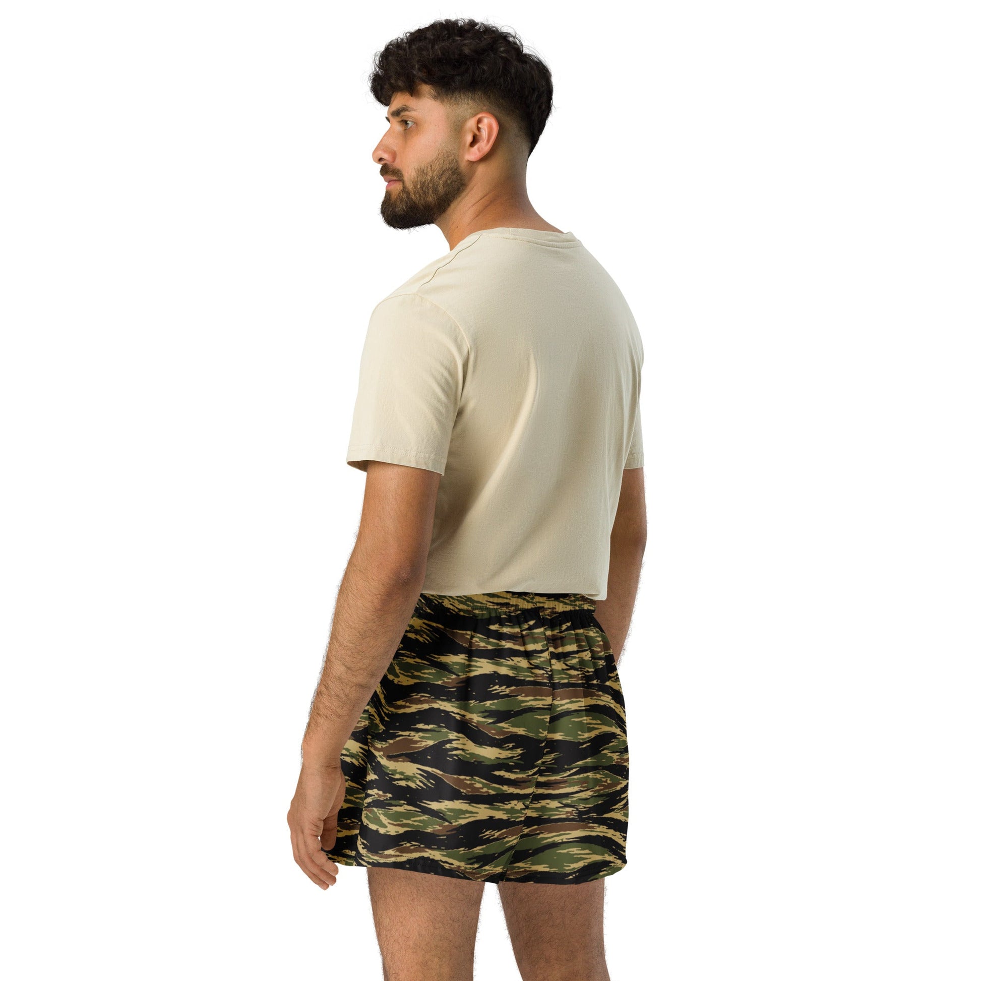 South Vietnamese Early War Tiger Stripe CAMO Unisex Athletic Shorts