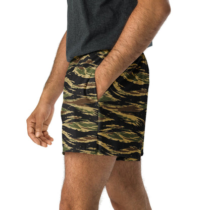 South Vietnamese Early War Tiger Stripe CAMO Unisex Athletic Shorts - XS