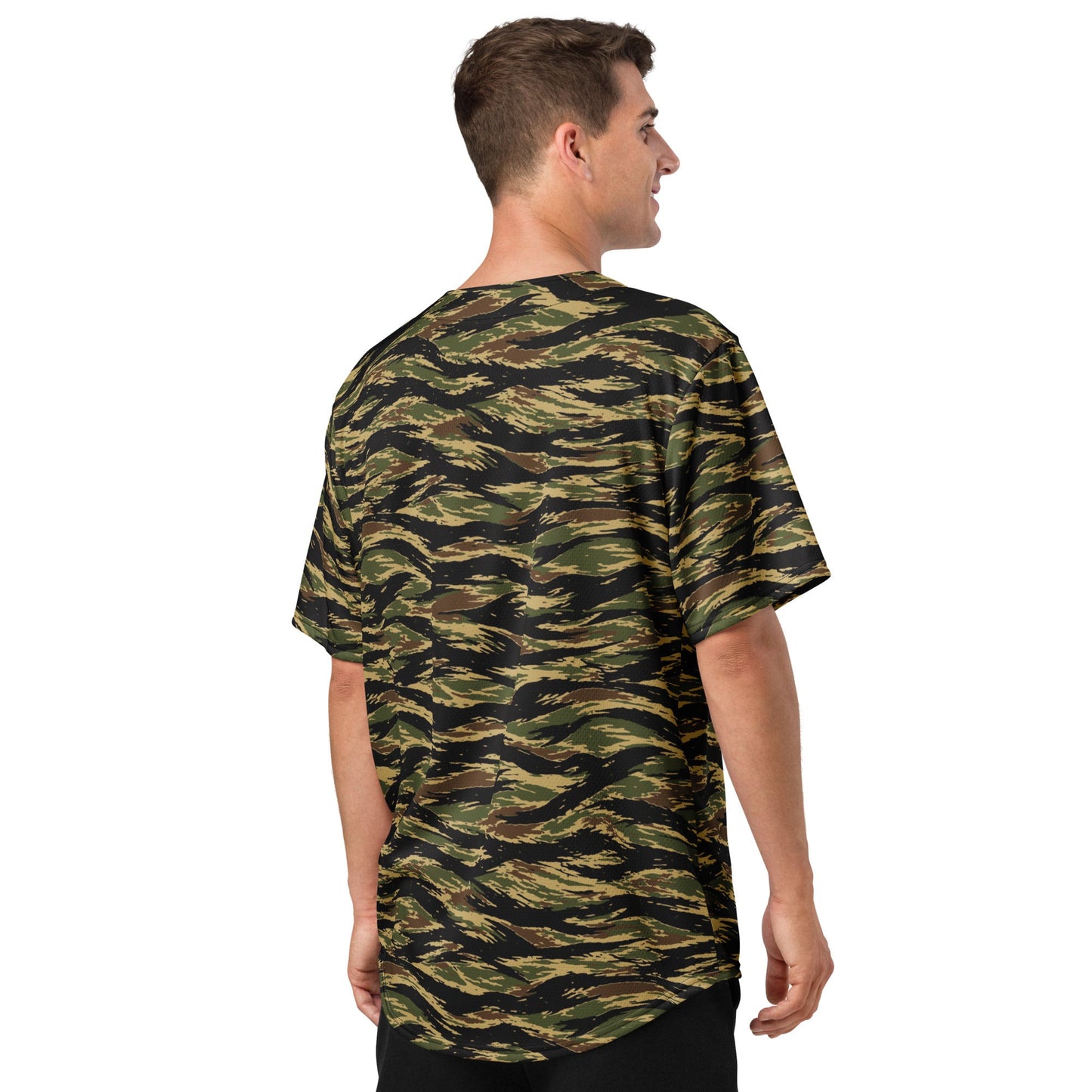South Vietnamese Early War Tiger Stripe CAMO Unisex Baseball Jersey