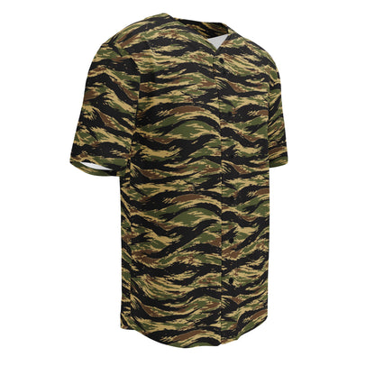 South Vietnamese Early War Tiger Stripe CAMO Unisex Baseball Jersey