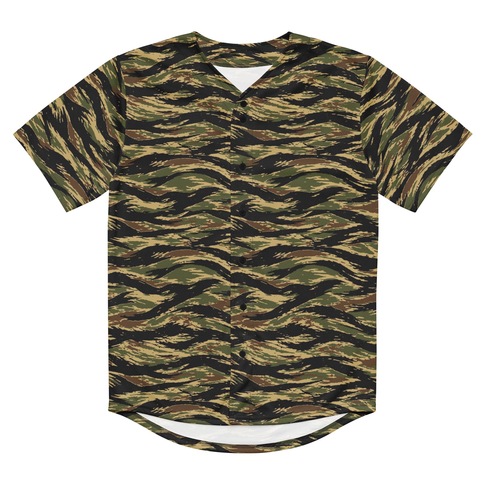 South Vietnamese Early War Tiger Stripe CAMO Unisex Baseball Jersey
