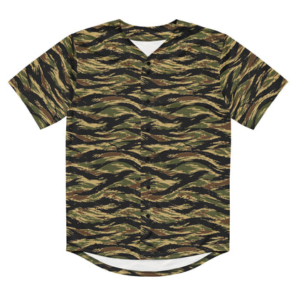 South Vietnamese Early War Tiger Stripe CAMO Unisex Baseball Jersey