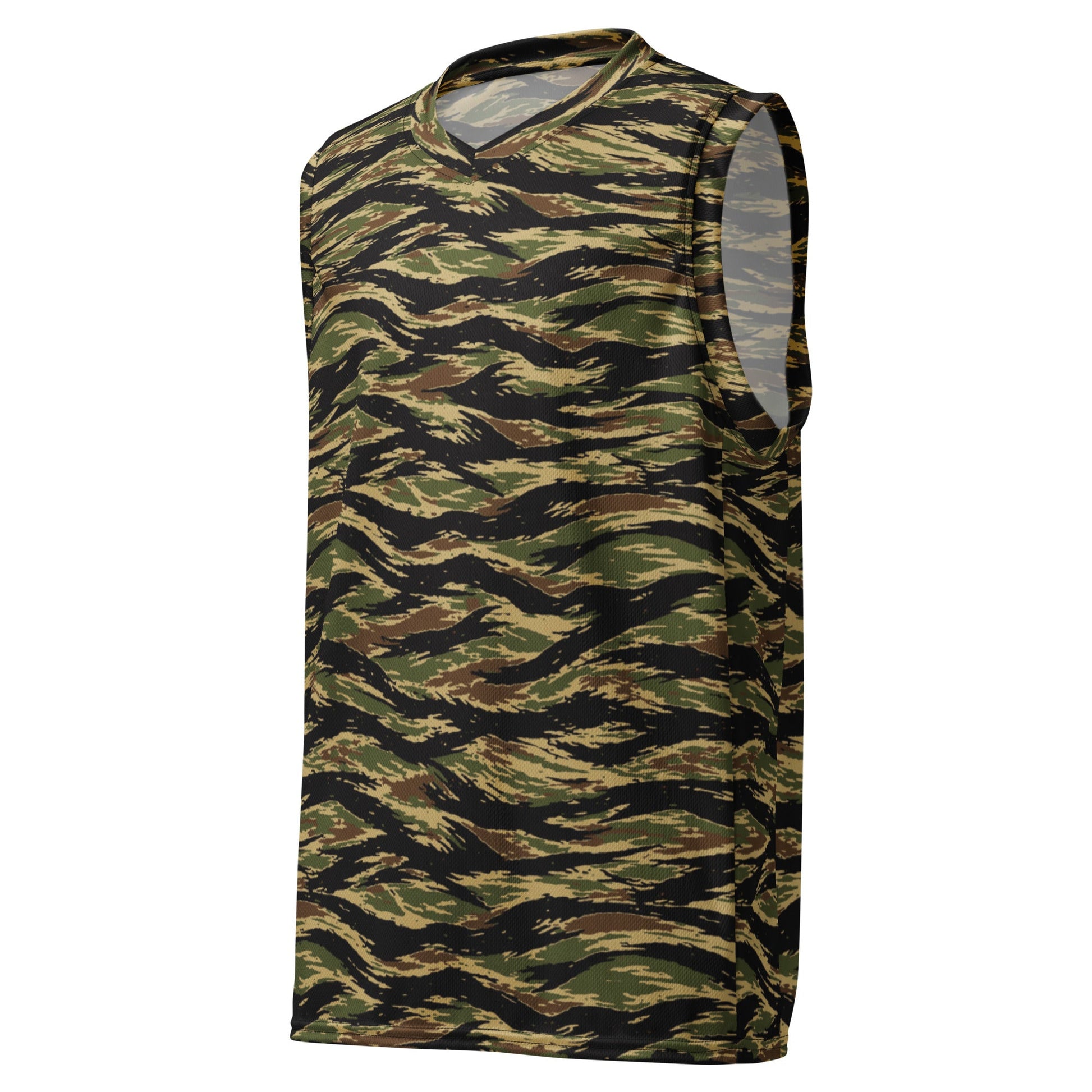 South Vietnamese Early War Tiger Stripe CAMO Unisex Basketball Jersey