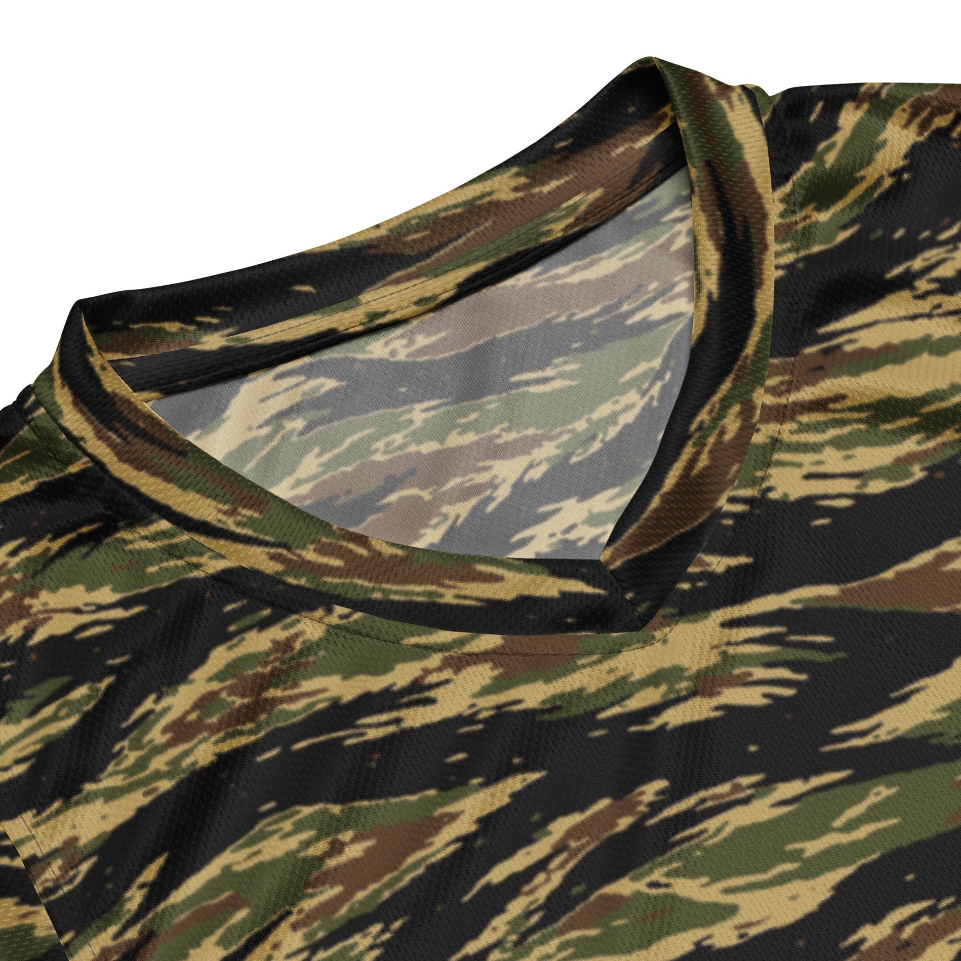 South Vietnamese Early War Tiger Stripe CAMO Unisex Basketball Jersey
