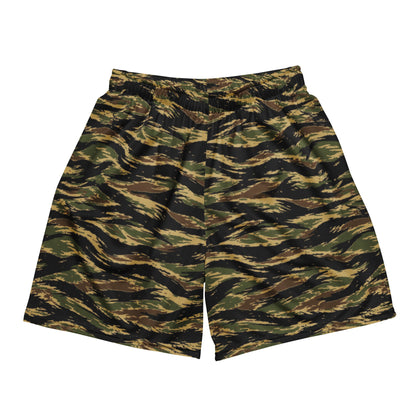 South Vietnamese Early War Tiger Stripe CAMO Unisex Mesh Shorts - 2XS